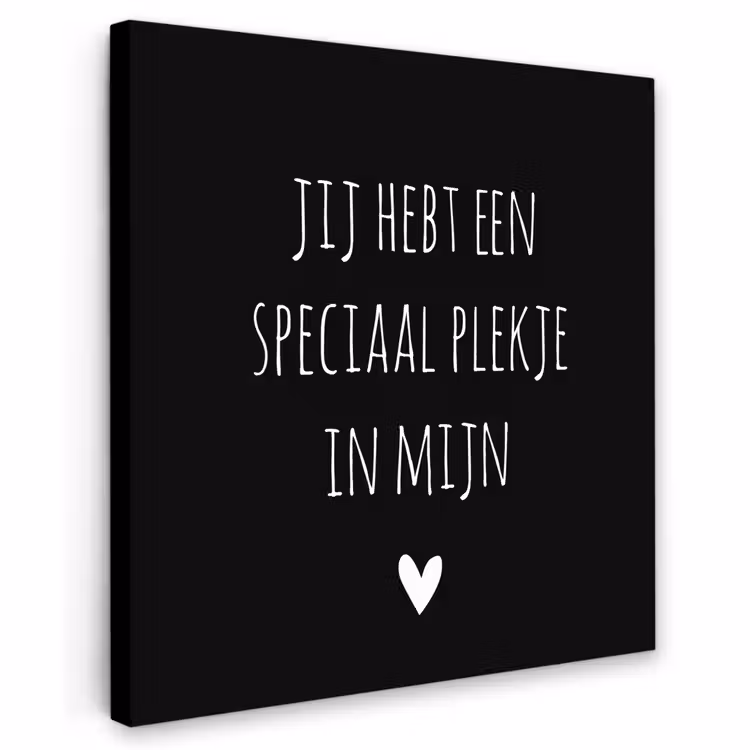 Buiten canvas - Een speciaal plekje in mijn hart - Quotes - Spreuken — 1