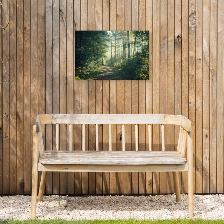 Buiten canvas - Bos - Pad - Zon - Bomen - Groen - Natuur — 3