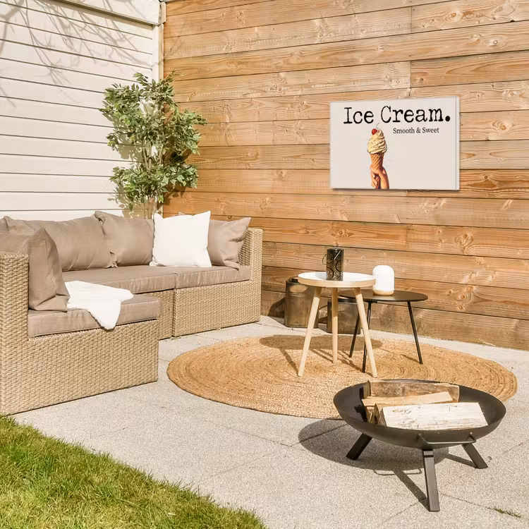 Buiten canvas - Ice cream - Softijs - Kleurrijk - Kers — 5