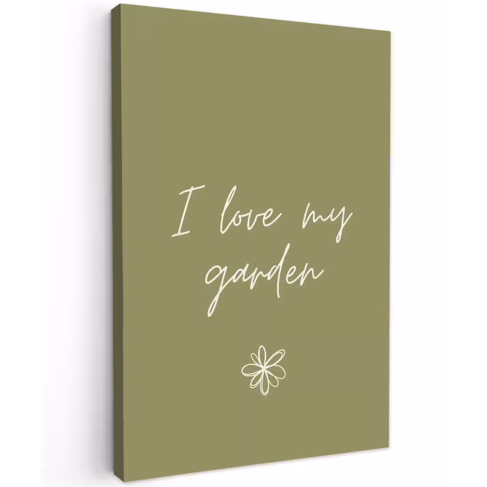 Buiten canvas - I Love My Garden — 1