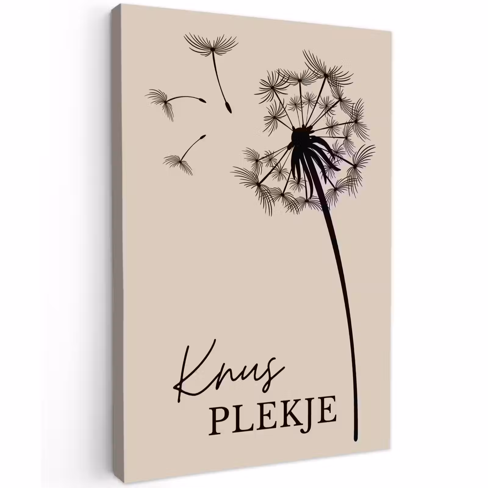 Buiten canvas - Knus Plekje met Paardenbloem — 1