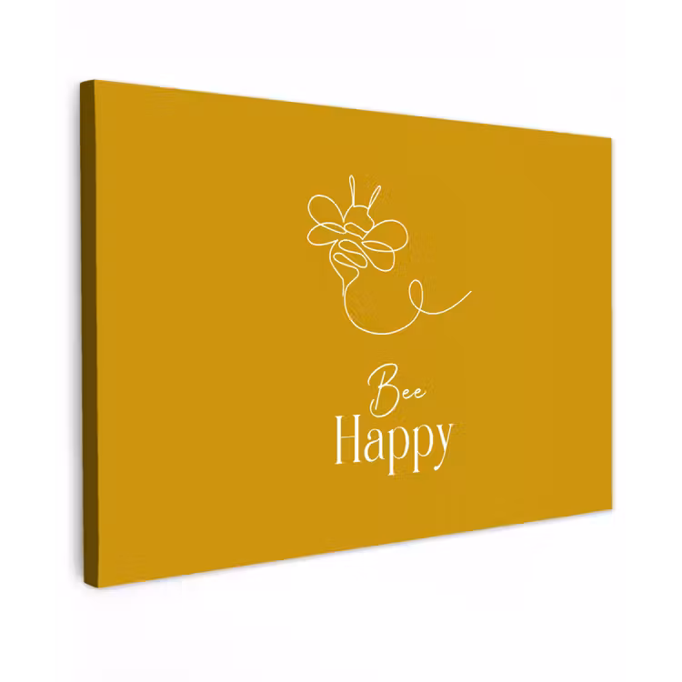 Buiten canvas - Bee Happy — 1