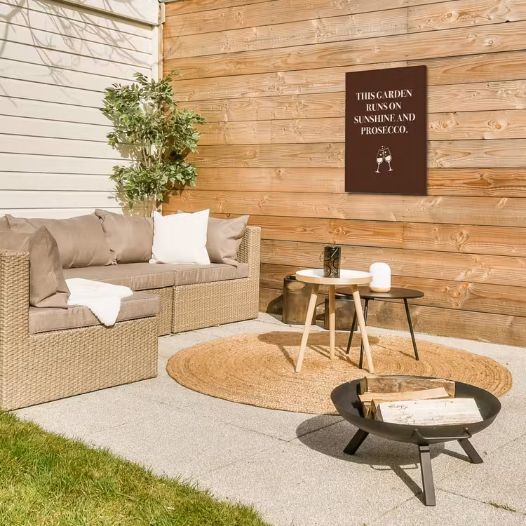 Buiten canvas - Bruin - Zomer - Quote - Drinken — 5