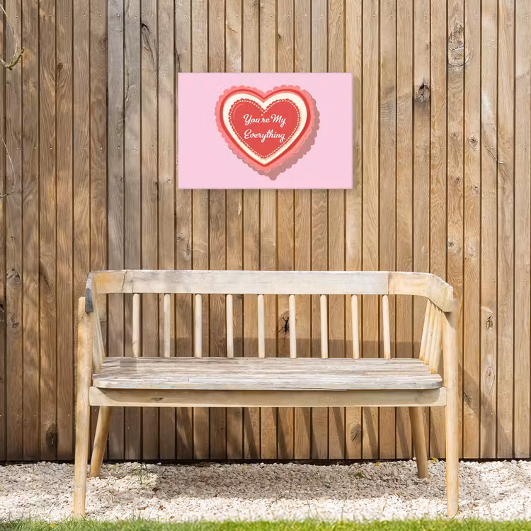 Buiten canvas - Liefde - Hart - Valentijn — 3