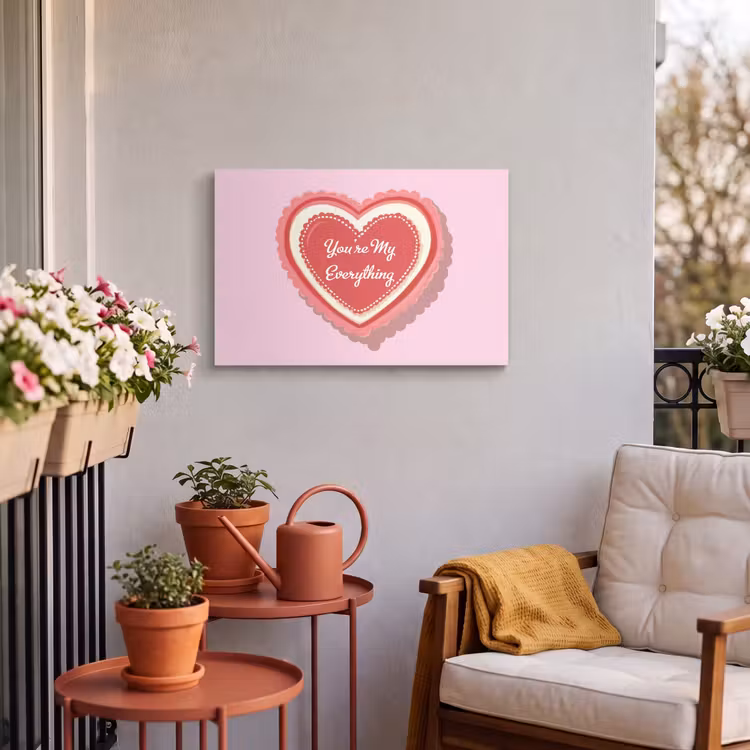 Buiten canvas - Liefde - Hart - Valentijn — 4