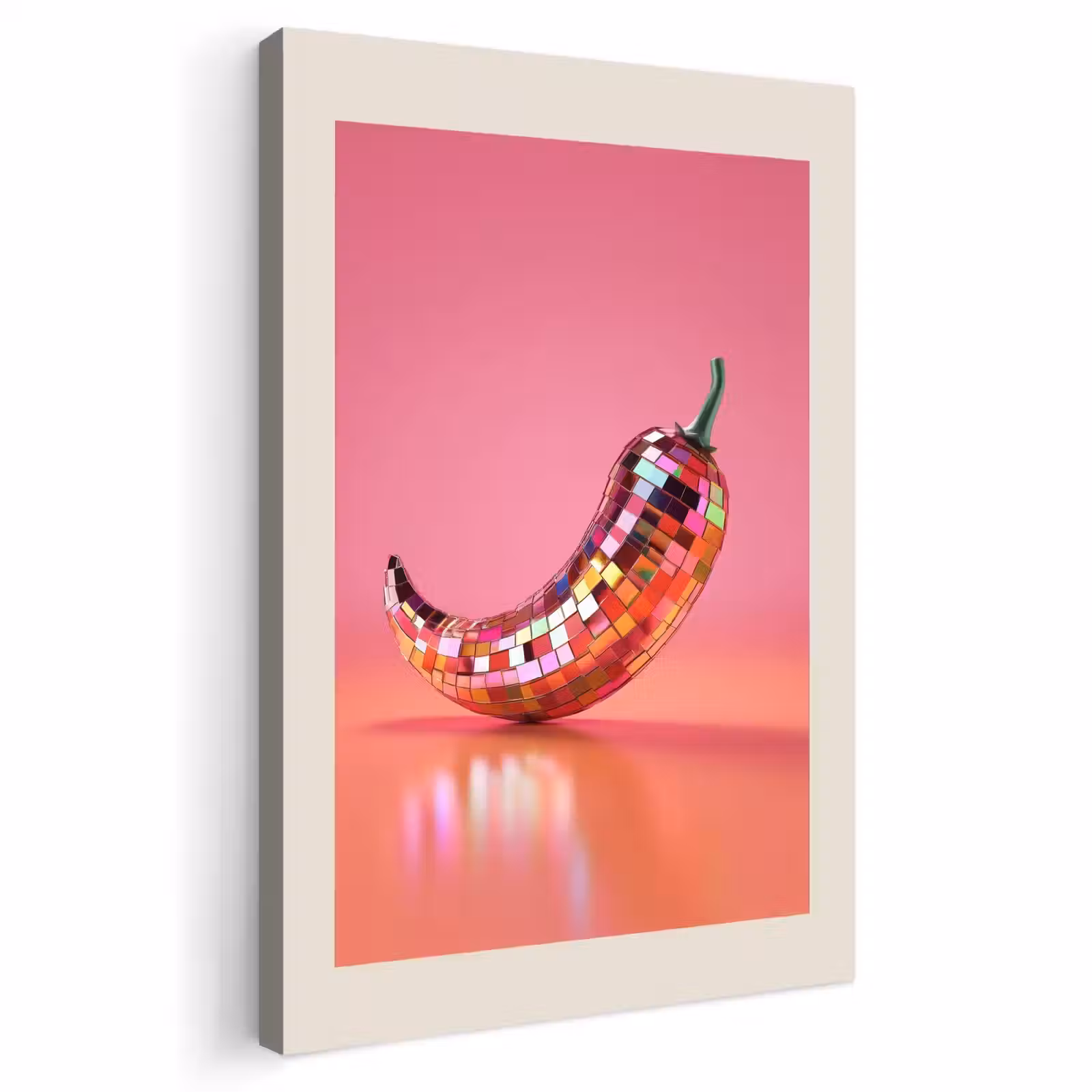 Buiten canvas - Disco - Peper - Roze — 1