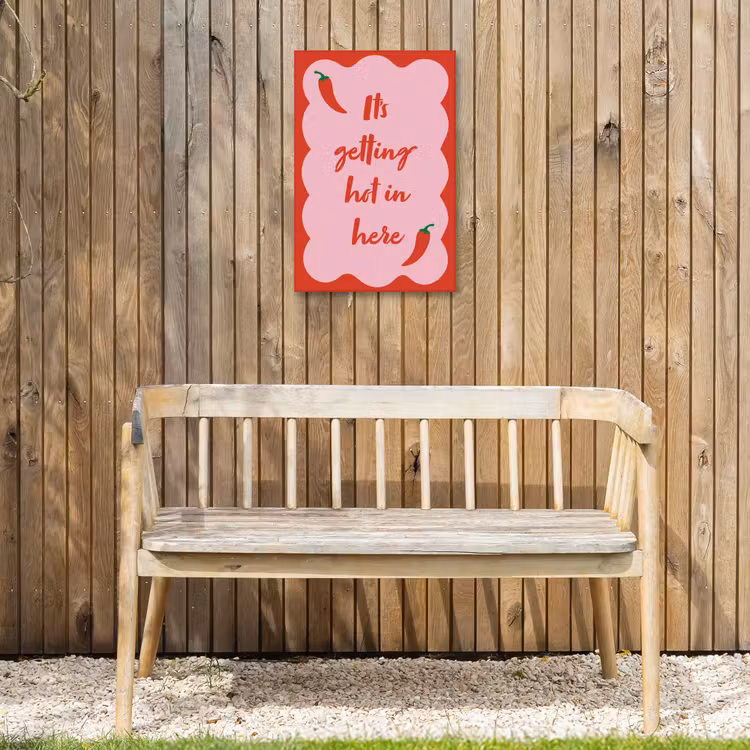 Buiten canvas - Chilipeper - Red - Hot - Quotes — 3