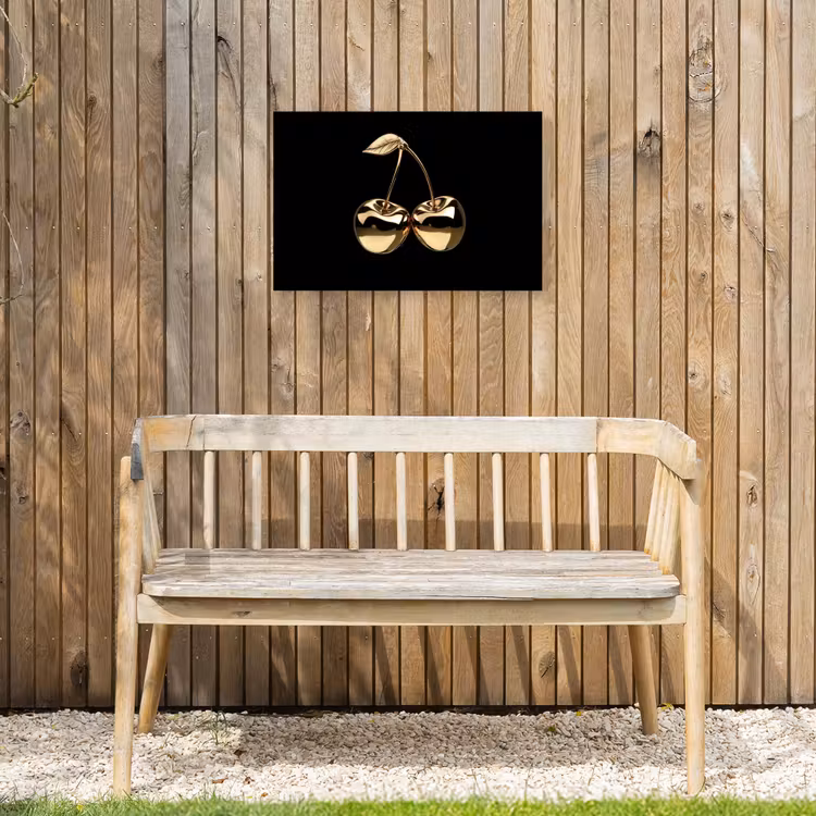 Buiten canvas - Kersen - Zwart - Goud - Chrome — 3