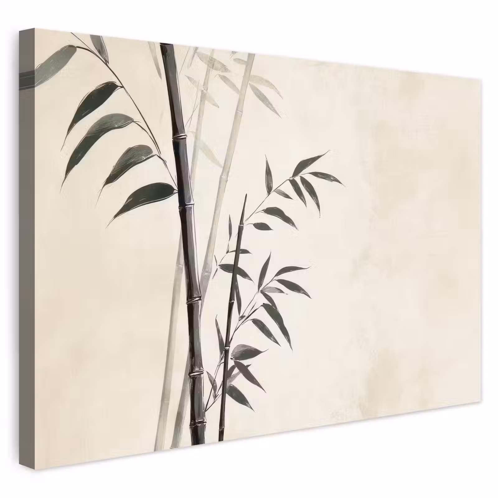 Buiten canvas - Japandi - Bamboe - Beige — 1