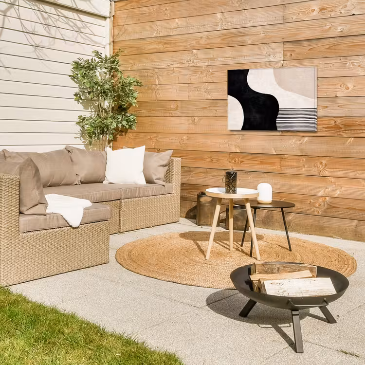 Buiten canvas - Abstract - Japandi - Beige - Modern — 5