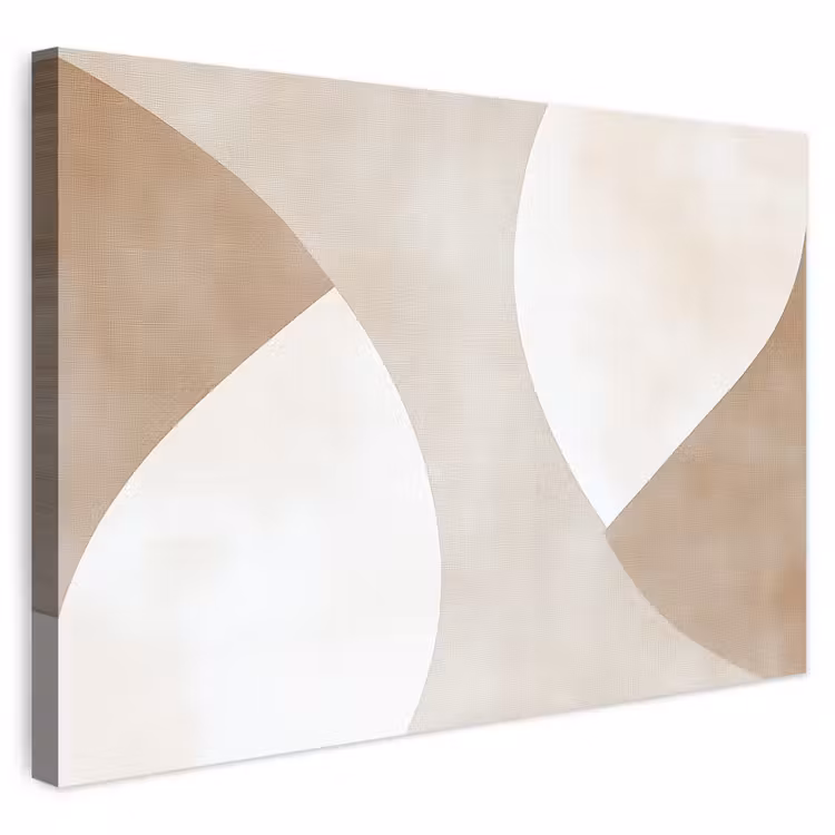 Buiten canvas - Bruin - Japandi - Abstract — 1