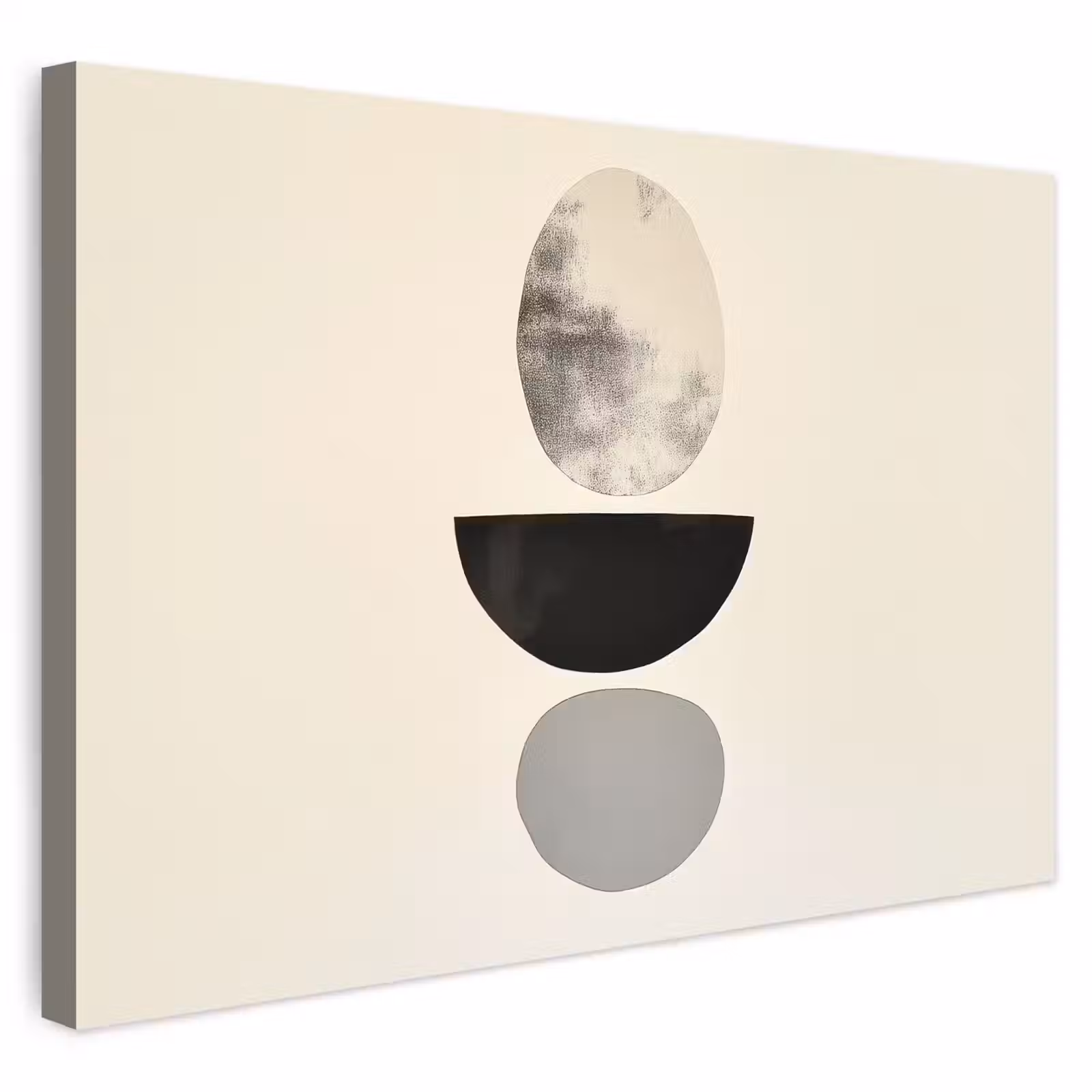 Buiten canvas - Beige - Japandi - Wabi sabi — 1