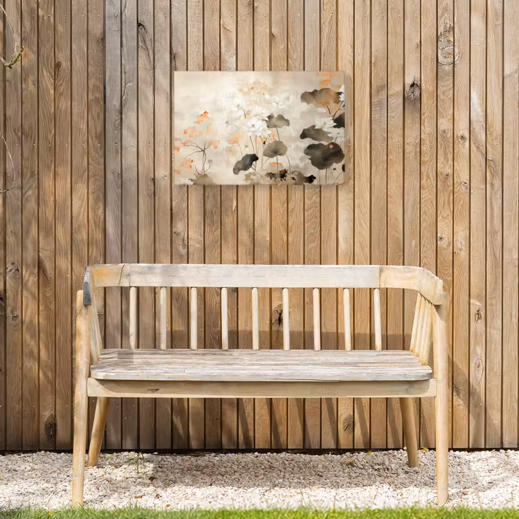 Buiten canvas - Bloemen - Japandi - Wabi sabi — 3