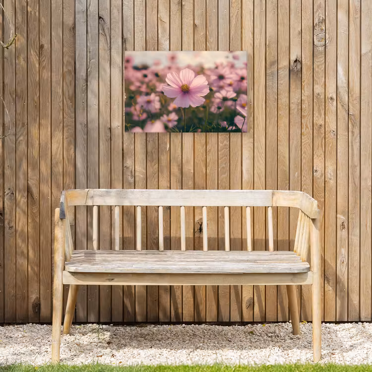 Buiten canvas - Bloemen - Paars - Wazig — 3