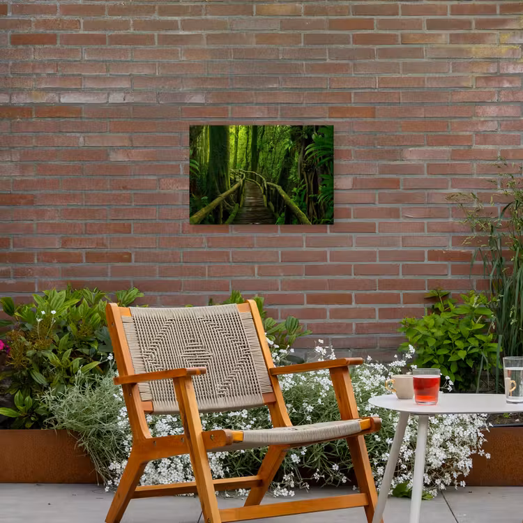 Buiten canvas - Groene Oase van Rust — 2