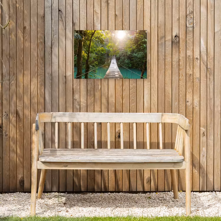 Buiten canvas - Hangbrug in het Regenwoud — 3