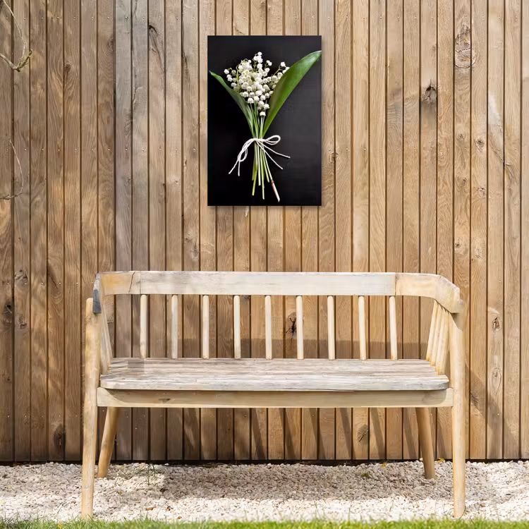 Buiten canvas - Lelietjes van dalen - Bloemen - Stilleven - Flora — 3