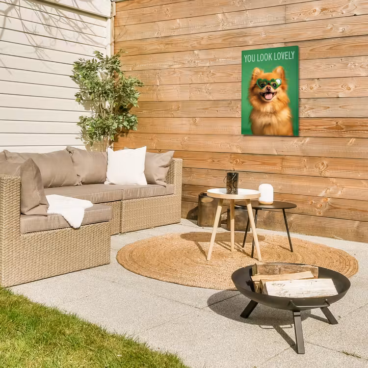 Buiten canvas - Hond - Zonnebril - Valentijn - Love — 5