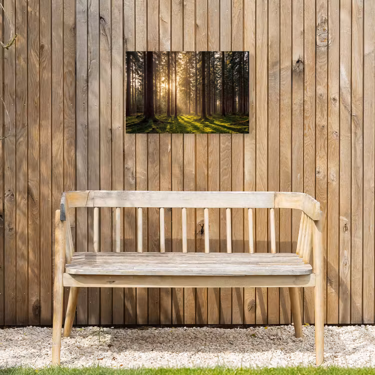 Buiten canvas - Bos - Gras - Zonlicht — 3