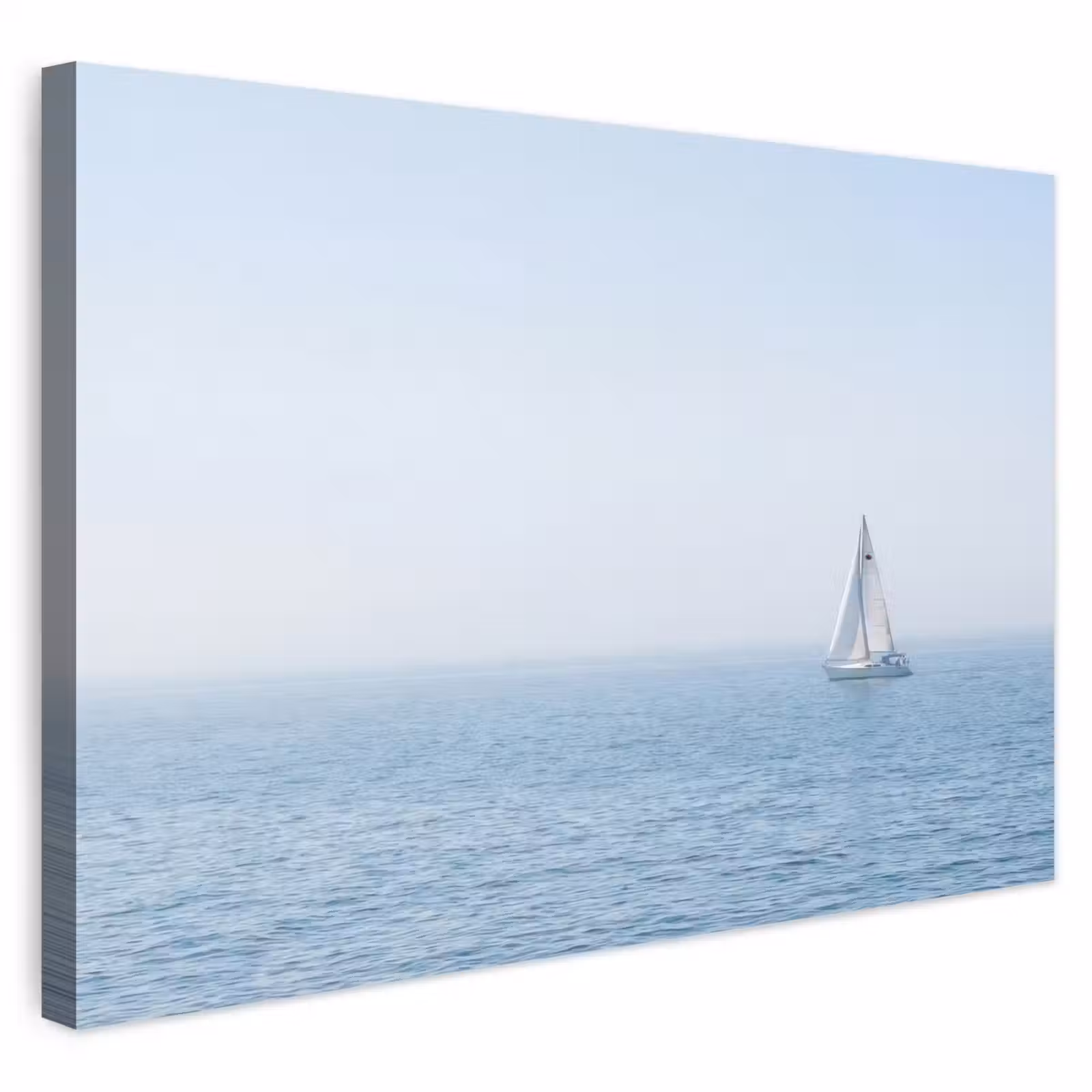 Buiten canvas - Horizon - Zeilboot - Zee — 1