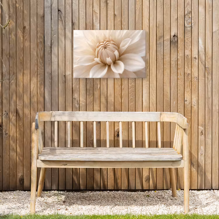Buiten canvas - Bloem - Dahlia - Wit — 3