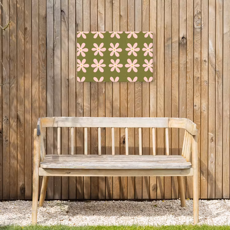 Buiten canvas - Bloem - Modern - Groen — 3