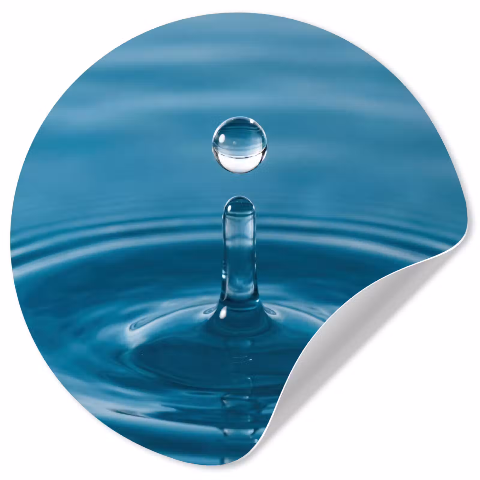 Behangcirkel - Waterdruppel - Water - Oppervlakte — 1
