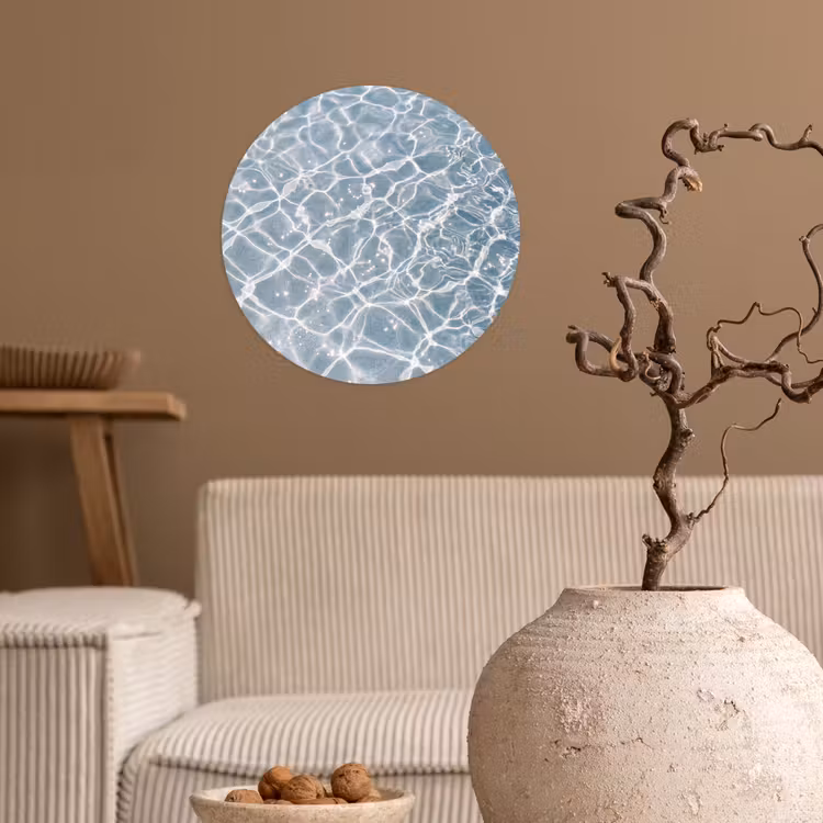 Behangcirkel - Water - Reflectie - Zonlicht — 2