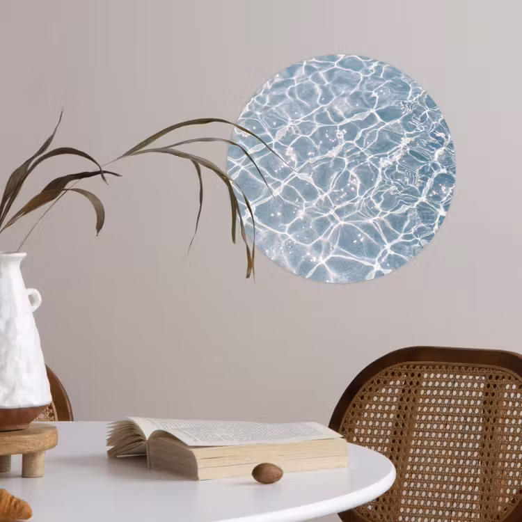 Behangcirkel - Water - Reflectie - Zonlicht — 4