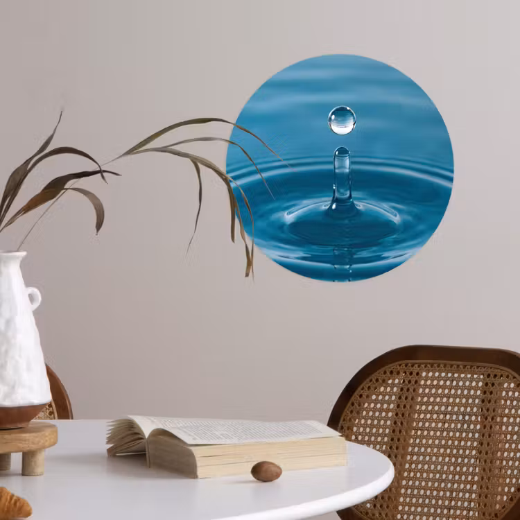 Behangcirkel - Waterdruppel - Water - Oppervlakte — 4