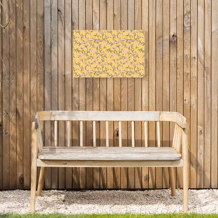 Buiten canvas - Bloemen - Motief - Geel — 3