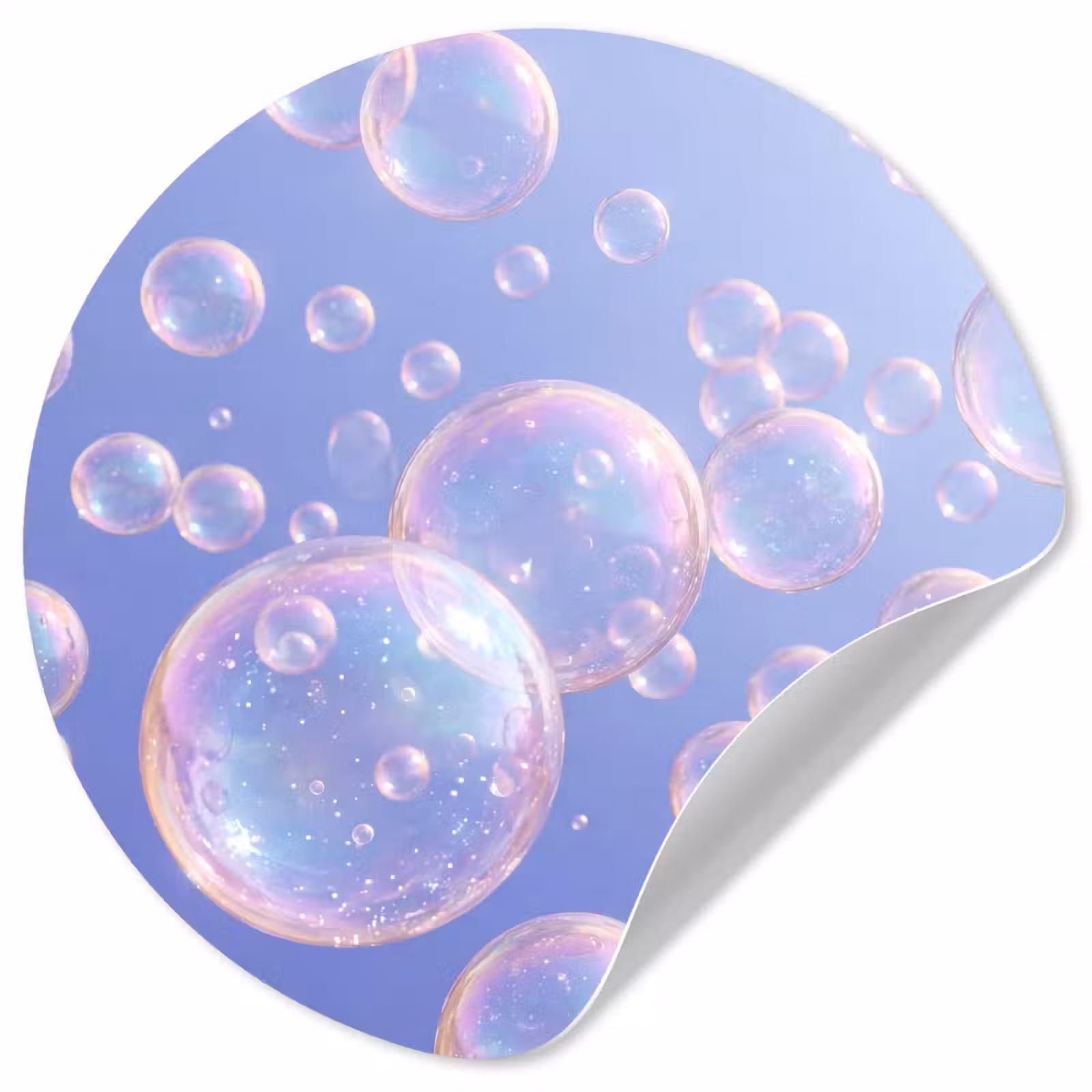 Behangcirkel - Pastel - Bubbels - Dromerig — 1
