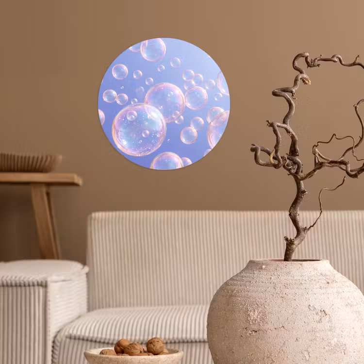 Behangcirkel - Pastel - Bubbels - Dromerig — 2