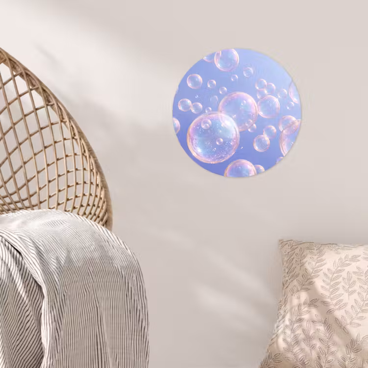 Behangcirkel - Pastel - Bubbels - Dromerig — 5