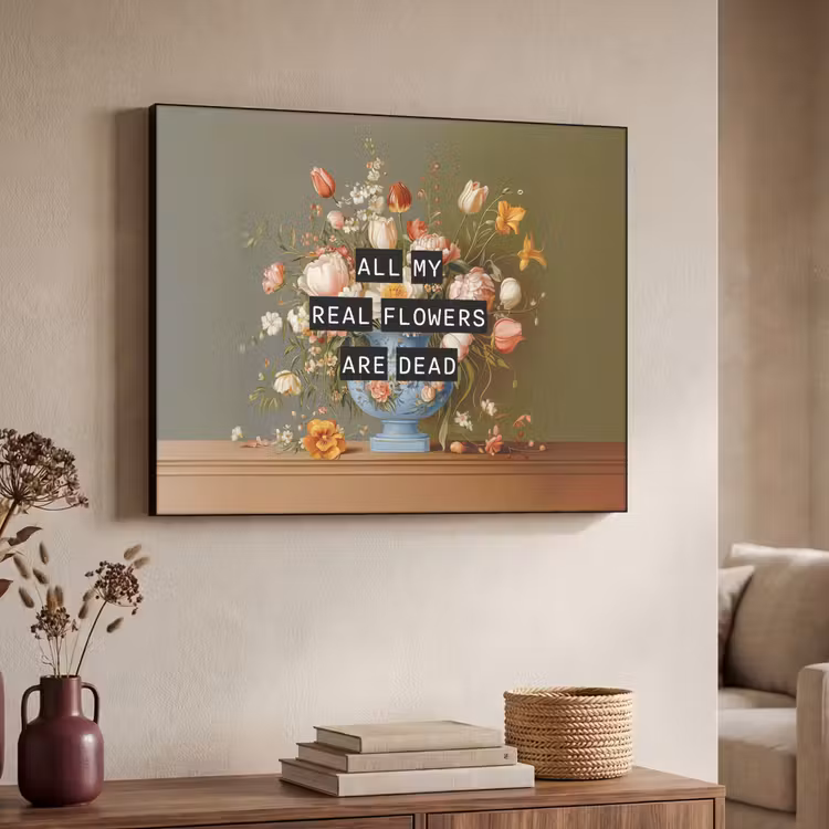 Art Frame - Bloem - Quote - Vintage - Art — 4