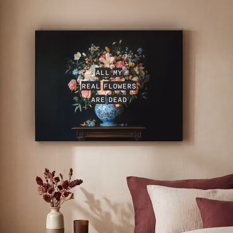 Art Frame - Bloemen - Art - Pastel - Quotes — 2