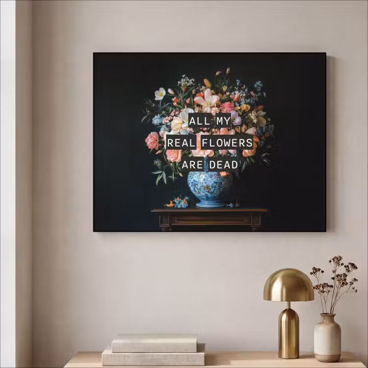 Art Frame - Bloemen - Art - Pastel - Quotes — 3