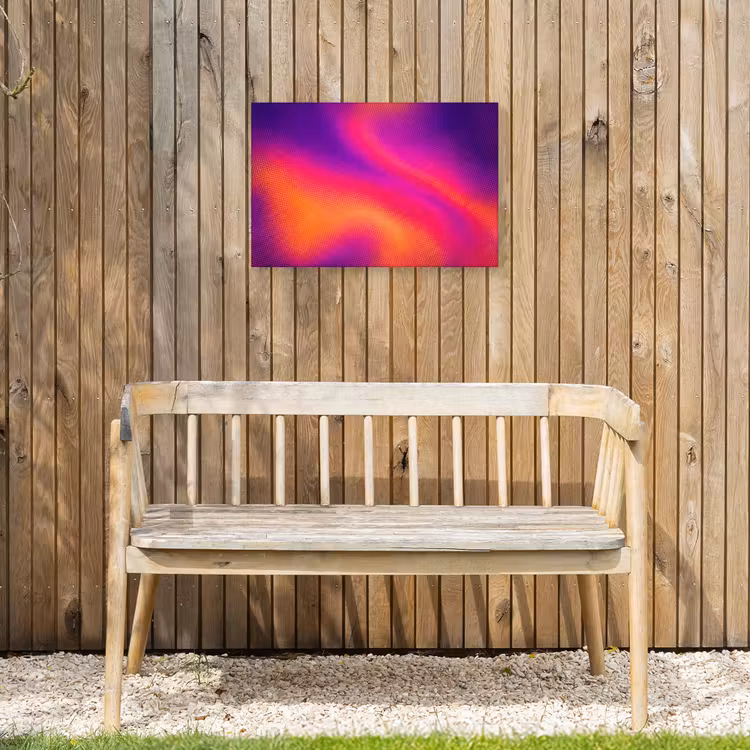 Buiten canvas - Abstract - Patroon - Kleurverloop — 3