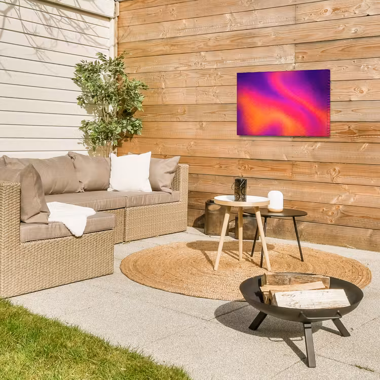 Buiten canvas - Abstract - Patroon - Kleurverloop — 5