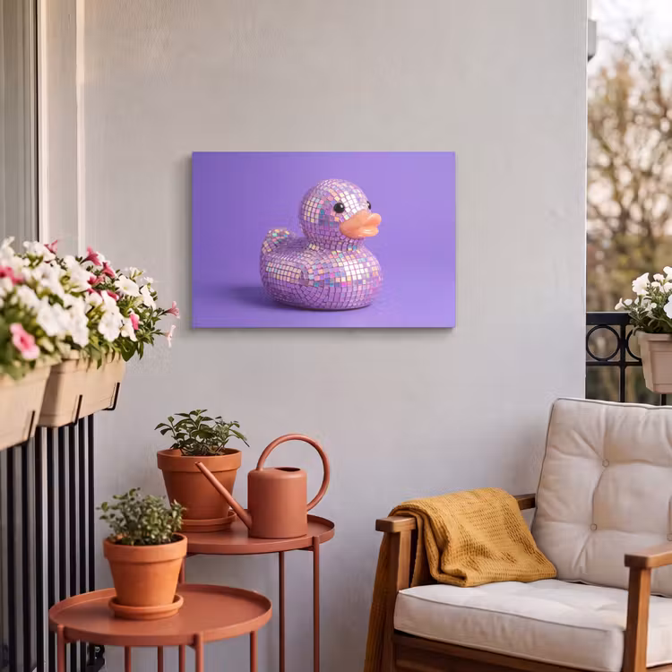 Buiten canvas - Disco - Eend - Paars — 4