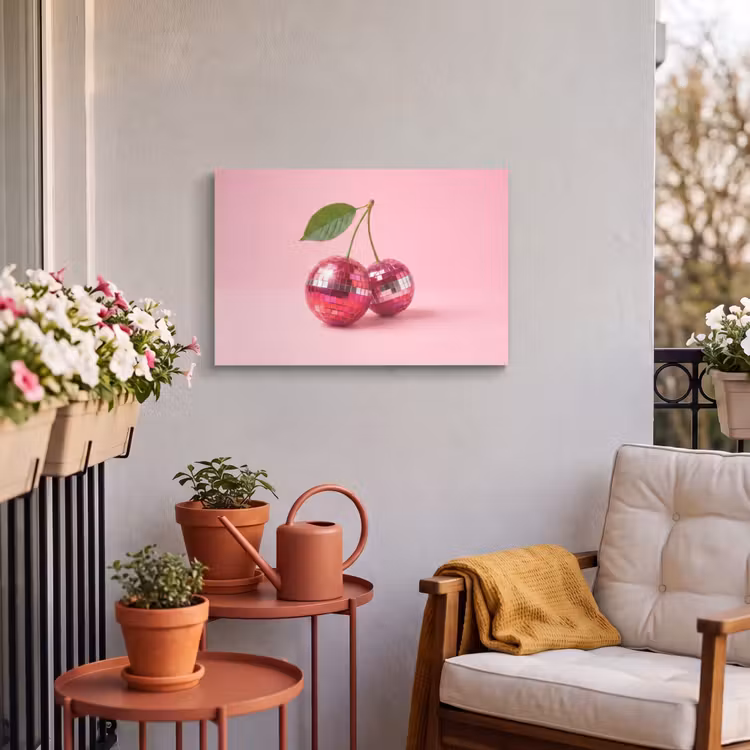 Buiten canvas - Disco - Kersen - Roze — 4