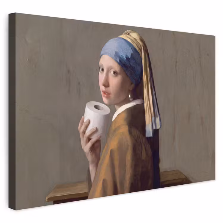 Buiten canvas - Klassiek - Humor - Kleurrijk — 1