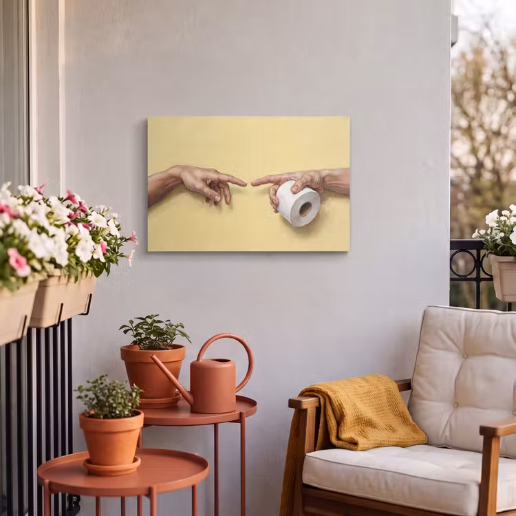 Buiten canvas - Klassiek - Kunst - Humor — 4
