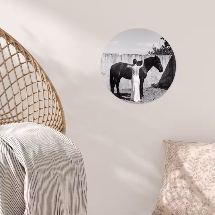 Behangcirkel - Vrouw - Paard - Artistiek — 5