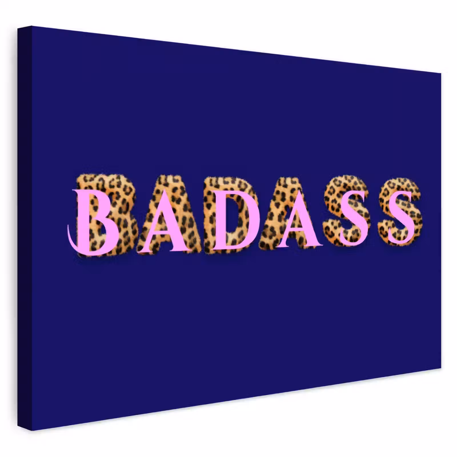 Buiten canvas - Badass - Panterpint - Schaduw - Roze — 1