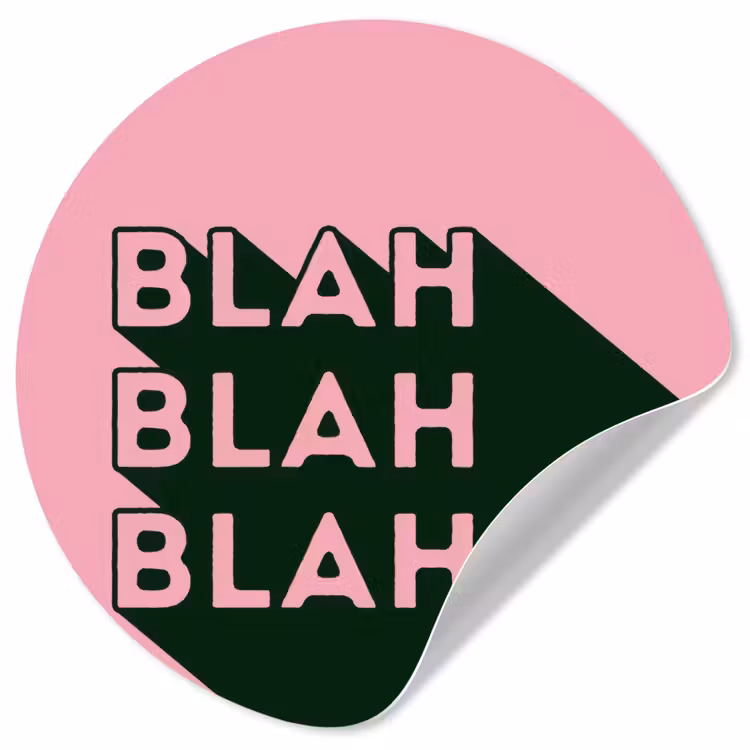 Behangcirkel - Tekst - Grafisch - Groen - Schaduw — 1
