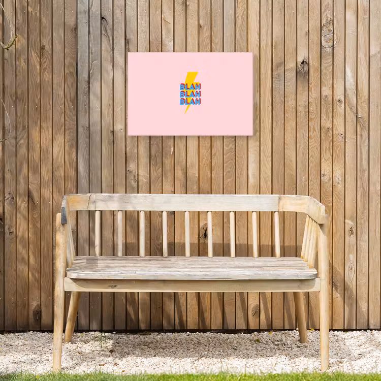 Buiten canvas - Blah - Bliksem - Roze — 3