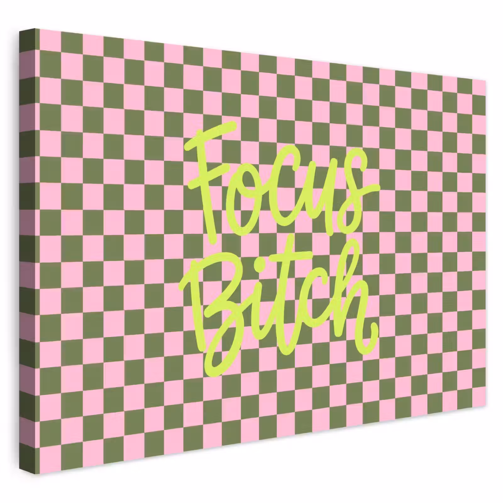 Buiten canvas - Focus - Vakken - Roze — 1