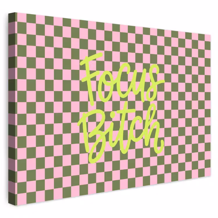 Buiten canvas - Focus - Vakken - Roze — 1