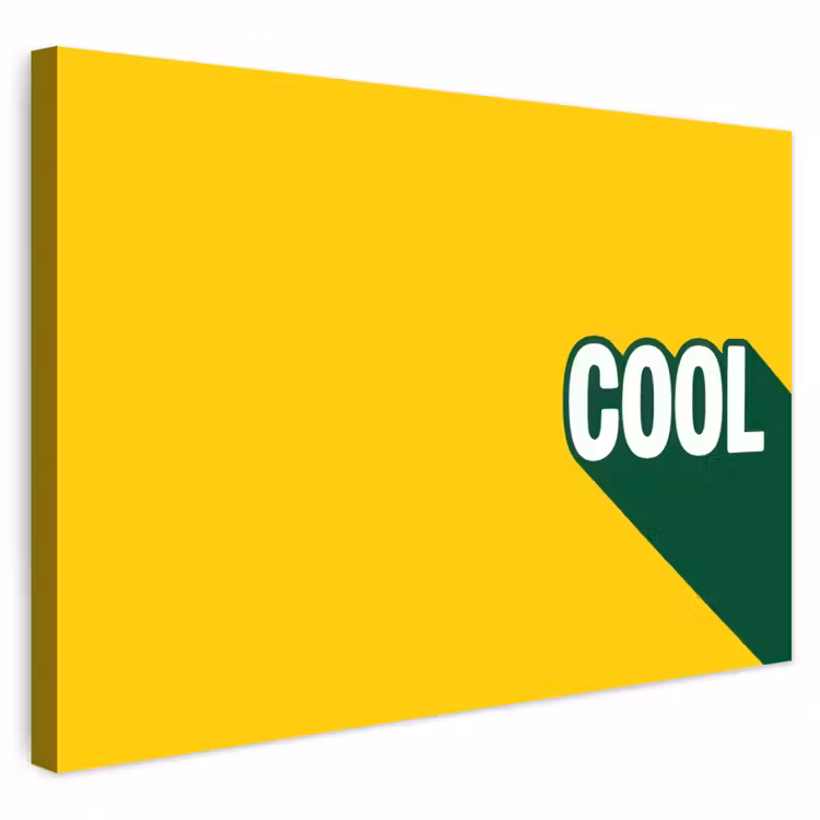 Buiten canvas - Cool - Geel - Groen — 1